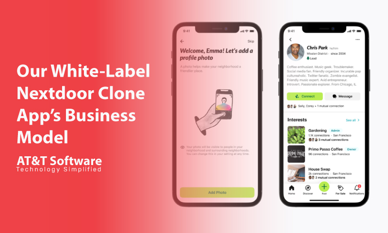 Our White-Label Nextdoor Clone App’s Business Model