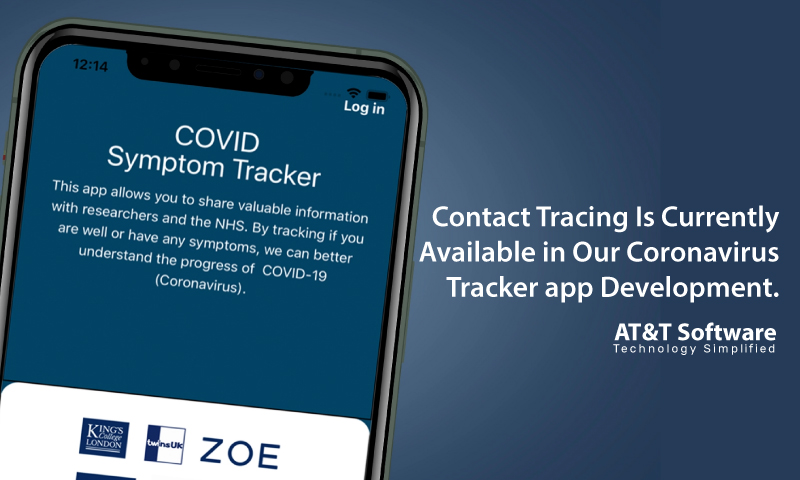 Contact Tracing Is Currently Available in Our Coronavirus Tracker app Development