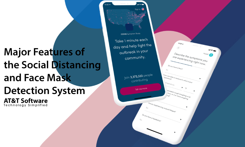 Major Features of the Social Distancing and Face Mask Detection System