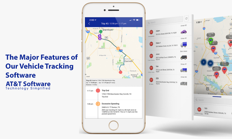 What Are The Major Features of Our Vehicle Tracking Software