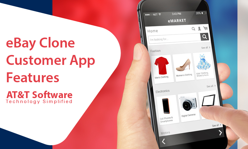 eBay Clone Customer App Features