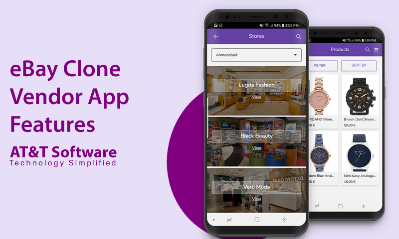 eBay Clone Vendor App Features