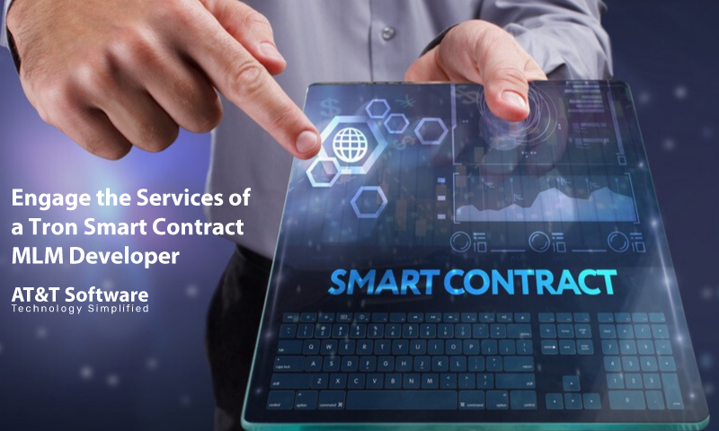 Engage the Services of a Tron Smart Contract MLM Developer