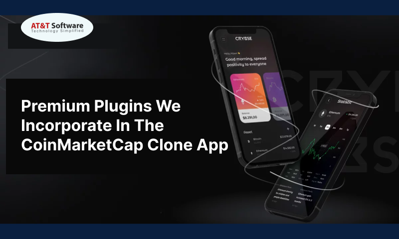Premium Plugins We Incorporate In The CoinMarketCap Clone App