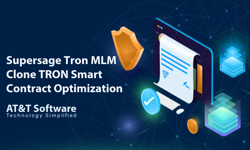 Supersage Tron MLM Clone TRON Smart Contract Optimization