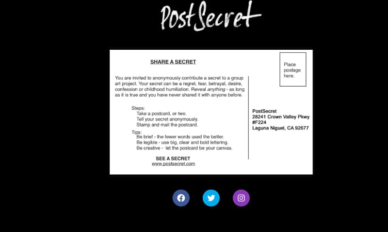 Post Secre