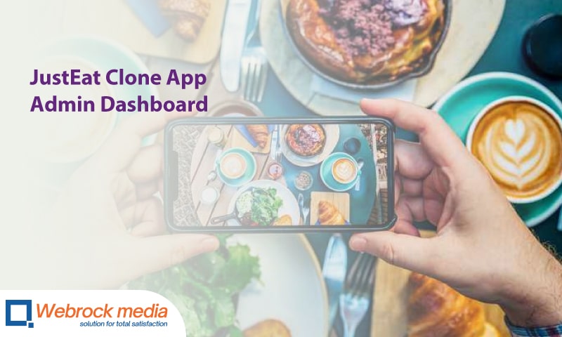JustEat Clone App Admin Dashboard