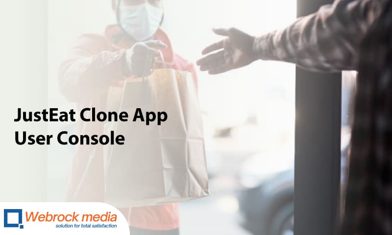 JustEat Clone App User Console