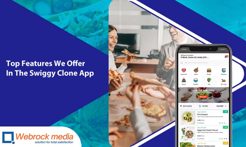 Top Features We Offer In The Swiggy Clone App