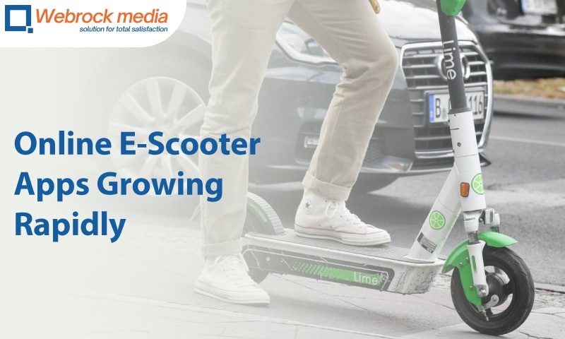 Online E-Scooter Apps Growing Rapidly