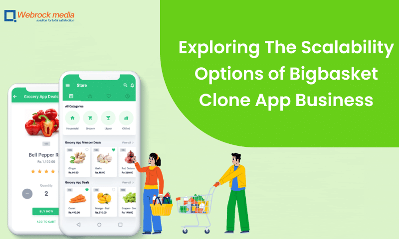 Exploring The Scalability Options of Bigbasket Clone App Business