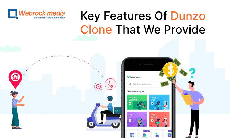 Key Features Of Dunzo Clone That We Provide