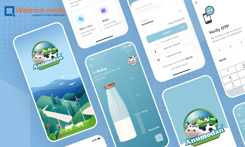 Milk Delivery App Development