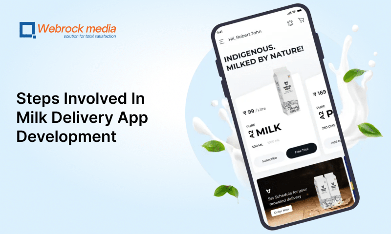 Steps Involved In Milk Delivery App Development